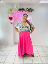 Load image into Gallery viewer, V-Neck Wrap Around Maxi Dress