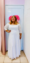 Load image into Gallery viewer, Elegant Off Shoulder Lace Dress