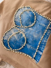 Load image into Gallery viewer, Denim Corset T-Shirt