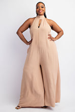 Load image into Gallery viewer, Soft Glam Halter Jumpsuit