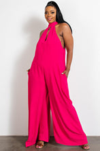 Load image into Gallery viewer, Soft Glam Halter Jumpsuit