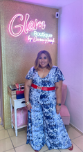 Load image into Gallery viewer, Jean Printed Jumpsuit