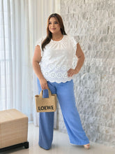 Load image into Gallery viewer, White Eyelet Top
