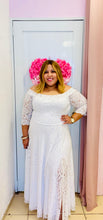Load image into Gallery viewer, Elegant Off Shoulder Lace Dress