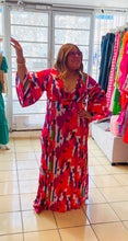 Load image into Gallery viewer, Multicolor Printed Maxi Dress