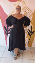 Load image into Gallery viewer, Low High Classic Midi Dress