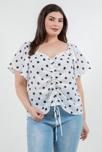 Load image into Gallery viewer, Romance Chic Polka Dot Blouse