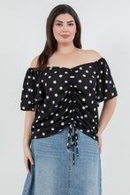 Load image into Gallery viewer, Romance Chic Polka Dot Blouse