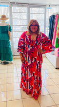 Load image into Gallery viewer, Multicolor Printed Maxi Dress