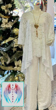 Load image into Gallery viewer, Elegant White Lace Set
