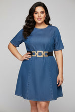 Load image into Gallery viewer, Midnight Glam Stretch Belt
