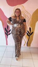 Load image into Gallery viewer, Off Shoulder Animal Print Set