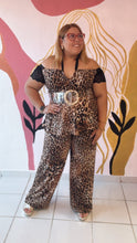 Load image into Gallery viewer, Off Shoulder Animal Print Set