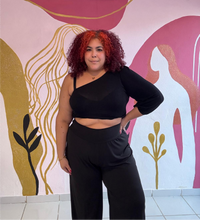 Load image into Gallery viewer, Black Palazzo