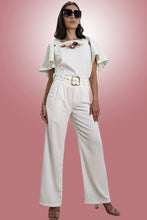 Load image into Gallery viewer, White Straight Pants