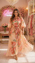 Load image into Gallery viewer, Romantic Bloom Maxi Dress