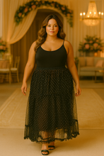 Load image into Gallery viewer, Polka Dots Tul Skirt