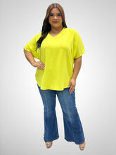 Load image into Gallery viewer, V Neck Oversized Top