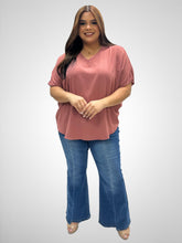 Load image into Gallery viewer, V Neck Oversized Top