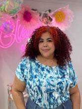Load image into Gallery viewer, Satin Printed Top