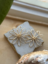 Load image into Gallery viewer, Boho Flower Statement Earrings
