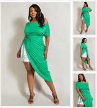 Load image into Gallery viewer, Asymetric Off Shoulder Blouse