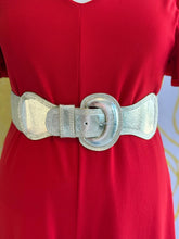 Load image into Gallery viewer, Metallic Wide Stretch Belt