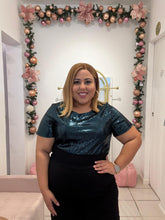 Load image into Gallery viewer, Chic Sequin Blouse