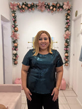Load image into Gallery viewer, Chic Sequin Blouse