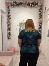 Load image into Gallery viewer, Chic Sequin Blouse