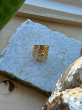Load image into Gallery viewer, Golden Cuff and Ring Set