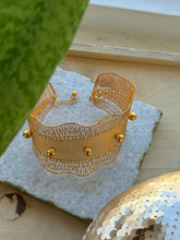 Load image into Gallery viewer, Golden Cuff and Ring Set