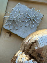 Load image into Gallery viewer, Boho Flower Statement Earrings