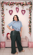 Load image into Gallery viewer, Denim Lace Top