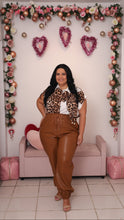 Load image into Gallery viewer, Faux Leather Jogger