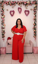 Load image into Gallery viewer, Red Elegant Jumpsuit