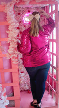 Load image into Gallery viewer, Pink Sequin Blazer Set