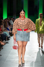 Load image into Gallery viewer, Metallic Fringe Cha-Cha Skort