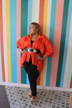 Load image into Gallery viewer, Oversized Low/High Style Blouse