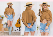 Load image into Gallery viewer, Pearls Glam Cropped Top