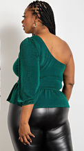 Load image into Gallery viewer, One Shoulder Blouse