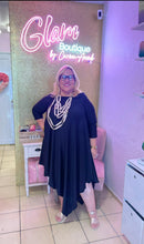 Load image into Gallery viewer, Off Shoulder Asymetrical Dress