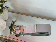 Load image into Gallery viewer, Crocodile Print Statement Belt