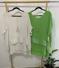 Load image into Gallery viewer, Italian Elegant Tunic Blouse