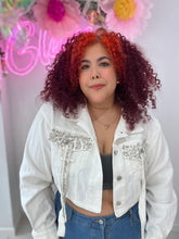 Load image into Gallery viewer, Glam Rhinestones Denim Jacket