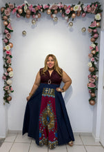 Load image into Gallery viewer, Denim Flare Maxi Skirt