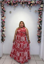 Load image into Gallery viewer, Tropical Printed Maxi Dress