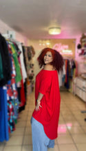 Load image into Gallery viewer, Cold Shoulder Tunic Blouse / Dress