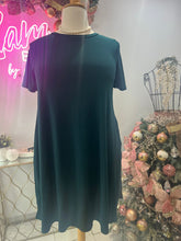 Load image into Gallery viewer, Solid Green Short Dress