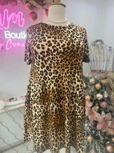 Load image into Gallery viewer, Animal Print Short Dress